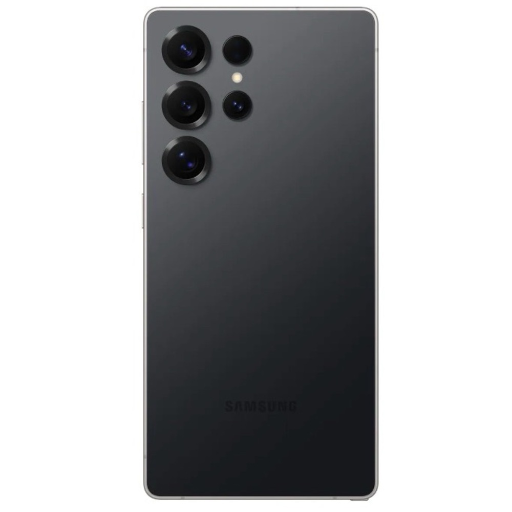 Samsung Midnight Black Smartphone with Quad Cameras